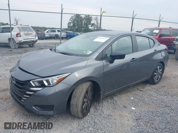 2024 Nissan Versa S with VIN 3N1CN8DV4RL831278, listed as a IAAI auction lot 40341027 with 2,123 mi miles and . Bid and sale history available at DreamBid. Image 2.