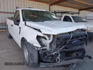 2022 Ford F-150 XL with VIN 1FTMF1CBXNKD99630, listed as a IAAI auction lot 41706369 with 51,511 mi miles and . Bid and sale history available at DreamBid. Image 1.