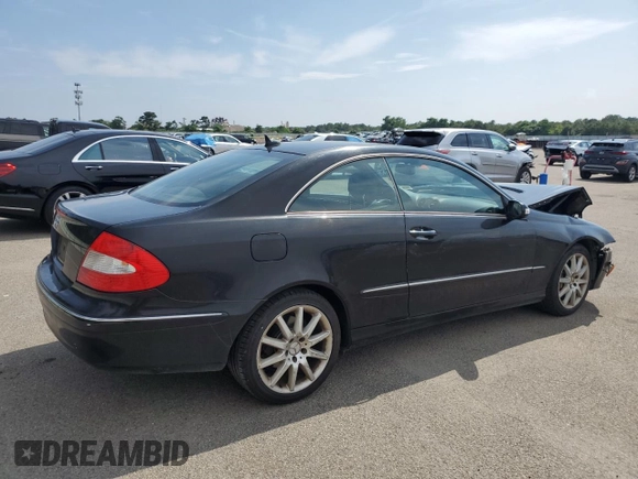 2007 Mercedes-Benz CLK 350 with VIN WDBTJ56H77F230404, listed as a Copart auction lot 65291925 with 128,021 mi miles and Salvage title. Bid and sale history available at DreamBid. Image 3.