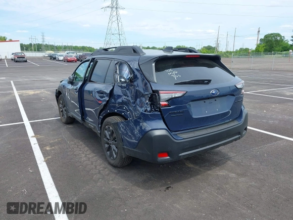 2025 Subaru Outback Onyx z VIN 4S4BTALC2S3195785, wystawiony jako IAAI lot #42202055 z przebiegiem 2 059 mil mil oraz . Historia ofert i sprzedaży dostępna na DreamBid. Obrazek 3.