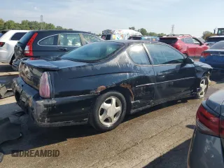 2003 Chevrolet Monte Carlo SS with VIN 2G1WX12K239350310, listed as a Copart auction lot 68353444 with 0 mi miles and Salvage Title. Bid and sale history available at carsss.com. Image 3.