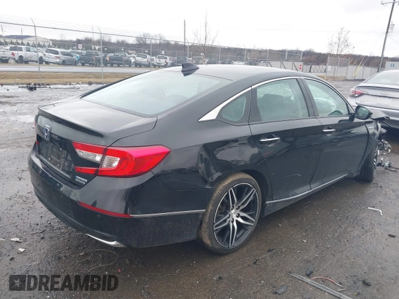 2022 Honda Accord Touring with VIN 1HGCV3F90NA007703, listed as a IAAI auction lot 41506563 with 35,714 mi miles and . Bid and sale history available at DreamBid. Image 4.