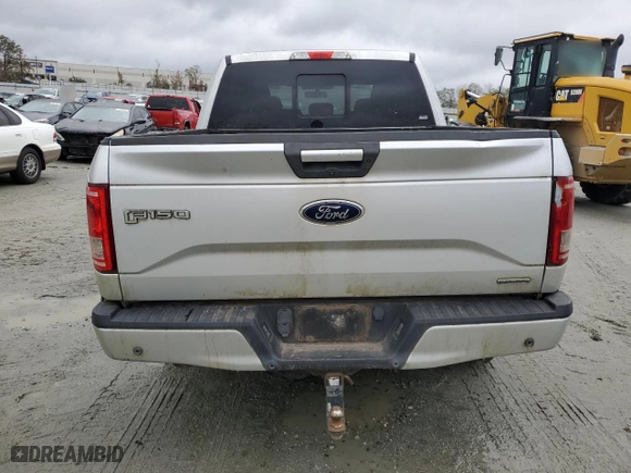 2016 Ford F-150 XLT with VIN 1FTEW1EF8GFC04821, listed as a Copart auction lot 81315634 with 84,695 mi miles and Salvage Title. Bid and sale history available at carsss.com. Image 6.