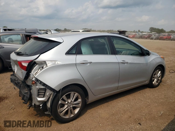 2013 Hyundai Elantra GT with VIN KMHD35LE8DU120376, listed as a Copart auction lot 64396604 with 87,682 mi miles and Salvage Title. Bid and sale history available at carsss.com. Image 3.