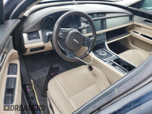 2017 Jaguar XF 35t Prestige with VIN SAJBE4BV9HCY33205, listed as a Copart auction lot 73834014 with 93,547 mi miles and Non Repairable. Bid and sale history available at carsss.com. Image 8.