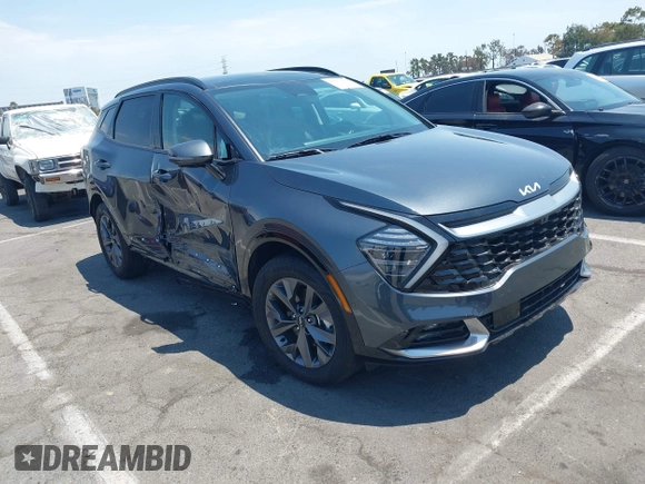 2024 Kia Sportage SX-Prestige with VIN KNDPXCDG0R7130769, listed as a IAAI auction lot 42771002 with 15,045 mi miles and . Bid and sale history available at DreamBid. Image 1.