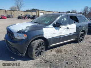 2014 Dodge Durango Limited with VIN 1C4RDJDG5EC477408, listed as a IAAI auction lot 41853698 with 186,812 mi miles. Bid and sale history available at carsss.com. Image 2.