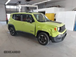 2017 Jeep Renegade Sport z VIN ZACCJBAB5HPF90613, wystawiony jako IAAI lot #42566902 z przebiegiem 172 923 mil mil oraz . Historia ofert i sprzedaży dostępna na DreamBid. Obrazek 1.