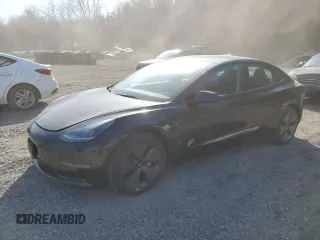 2023 Tesla Model 3 with VIN 5YJ3E1EA3PF670787, listed as a Copart auction lot 49070865 with 13,489 mi miles and Salvage title. Bid and sale history available at DreamBid. Image 1.