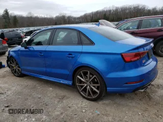 2017 Audi S3 Premium Plus with VIN WAUB1GFF4H1064748, listed as a Copart auction lot 71827342 with 26,980 mi miles. Bid and sale history available at carsss.com. Image 2.