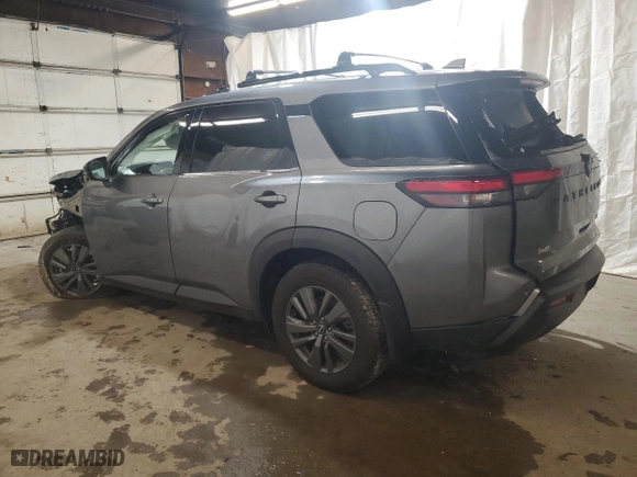2023 Nissan Pathfinder SV with VIN 5N1DR3BCXPC238071, listed as a Copart auction lot 74309414 with 0 mi miles and Salvage Title. Bid and sale history available at carsss.com. Image 2.