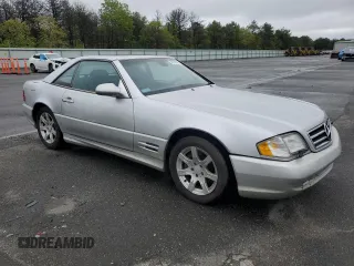 2001 Mercedes-Benz SL 500 z VIN WDBFA68F31F195902, wystawiony jako Copart lot #58252595 z przebiegiem 156 732 mil mil oraz Czysty tytuł • Clean title. Historia ofert i sprzedaży dostępna na DreamBid. Obrazek 4.