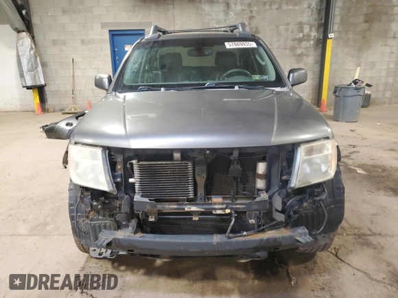 2006 Nissan Frontier SE z VIN 1N6AD07W26C462566, wystawiony jako Copart lot #57869935 z przebiegiem 225 205 mil mil oraz Szkoda całkowita • Salvage title. Historia ofert i sprzedaży dostępna na DreamBid. Obrazek 5.