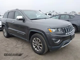 2014 Jeep Grand Cherokee Limited with VIN 1C4RJEBG0EC555774, listed as a IAAI auction lot 42160952 with 102,076 mi miles and . Bid and sale history available at DreamBid. Image 1.