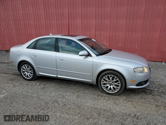 2008 Audi A4 2.0T with VIN WAUDF68EX8A141650, listed as a Copart auction lot 82216624 with 233,984 mi miles and Clean Title. Bid and sale history available at carsss.com. Image 4.