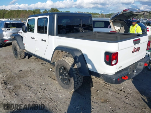 2022 Jeep Gladiator Mojave with VIN 1C6JJTEG4NL172098, listed as a IAAI auction lot 41141975 with 44,824 mi miles and . Bid and sale history available at DreamBid. Image 3.