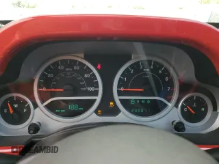 2007 Jeep Wrangler Unlimited Sahara with VIN 1J4GB59177L226122, listed as a Copart auction lot 55529575 with 208,811 mi miles and Salvage title. Bid and sale history available at DreamBid. Image 9.