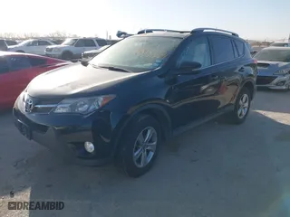 2015 Toyota RAV4 XLE with VIN 2T3WFREV7FW133974, listed as a IAAI auction lot 41818894 with 118,296 mi miles. Bid and sale history available at carsss.com. Image 2.