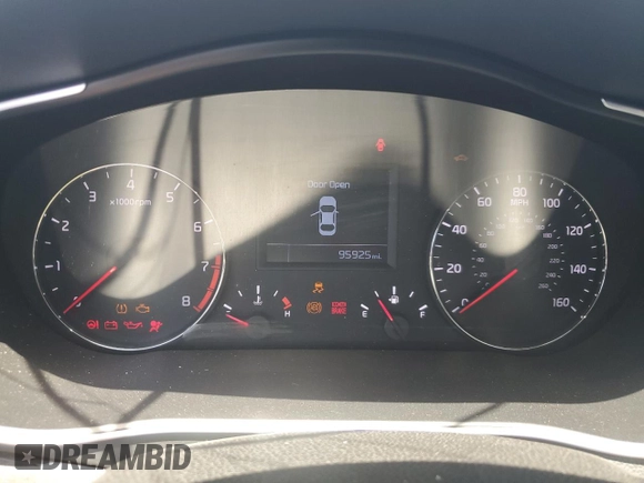 2014 Kia Cadenza Premium with VIN KNALN4D70E5134978, listed as a Copart auction lot 54436805 with 95,925 mi miles and Salvage Title. Bid and sale history available at DreamBid. Image 9.