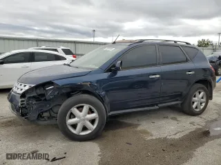2005 Nissan Murano SE with VIN JN8AZ08W05W405139, listed as a Copart auction lot 72080964 with 233,680 mi miles and Salvage Title. Bid and sale history available at carsss.com. Image 1.