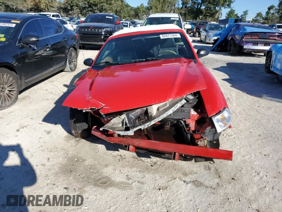 1998 Ford Mustang with VIN 1FAFP4449WF180634, listed as a Copart auction lot 82671504 with 150,195 mi miles and Salvage Title. Bid and sale history available at carsss.com. Image 5.