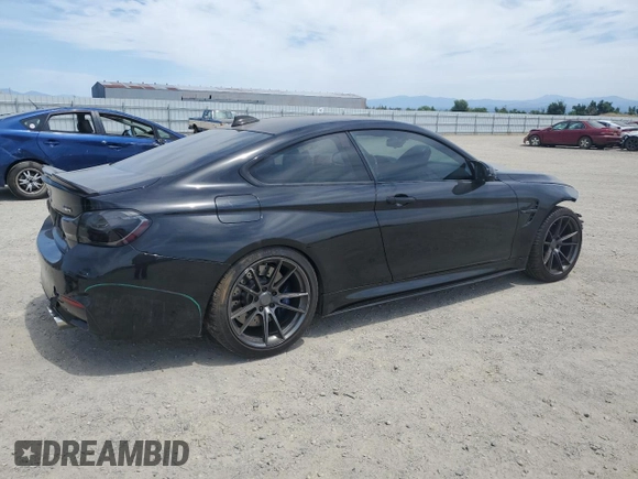 2015 BMW M4 with VIN WBS3R9C5XFK332208, listed as a Copart auction lot 59986204 with 94,316 mi miles and Salvage Title. Bid and sale history available at carsss.com. Image 3.
