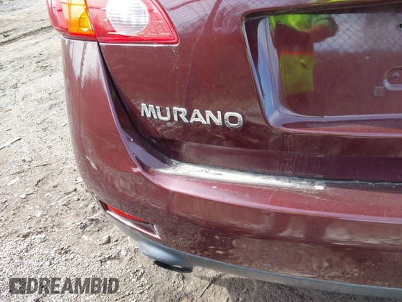 2009 Nissan Murano SL with VIN JN8AZ18U39W010043, listed as a IAAI auction lot 41772943 with 219,818 mi miles and . Bid and sale history available at DreamBid. Image 6.
