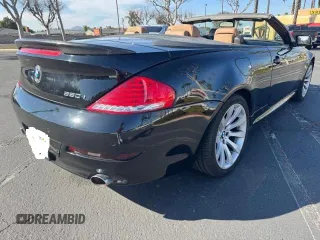 2009 BMW 6 Series 650i with VIN WBAEB53599CX58223, listed as a Copart auction lot 46720505 with 62,044 mi miles and Salvage Title. Bid and sale history available at carsss.com. Image 4.