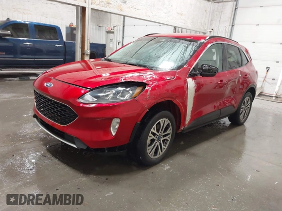 2021 Ford Escape SEL with VIN 1FMCU9H98MUA25215, listed as a IAAI auction lot 41056867 with 51,280 mi miles and . Bid and sale history available at DreamBid. Image 17.