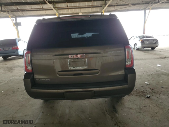 2016 GMC Yukon SLT with VIN 1GKS2BKC4GR101428, listed as a Copart auction lot 48547895 with 91,281 mi miles and Salvage Title. Bid and sale history available at carsss.com. Image 6.