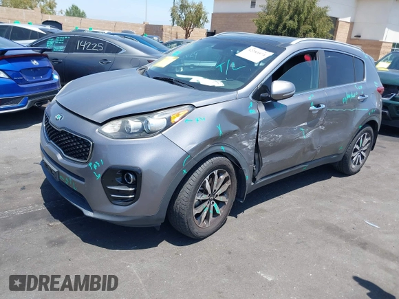 2017 Kia Sportage EX with VIN KNDPN3AC8H7186240, listed as a IAAI auction lot 42283574 with 100,153 mi miles and . Bid and sale history available at DreamBid. Image 17.