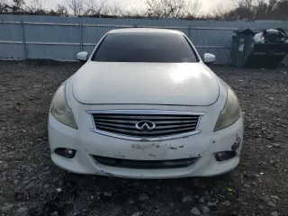 2011 Infiniti G25 Sedan x with VIN JN1DV6ARXBM451664, listed as a Copart auction lot 83457754 with 0 mi miles and Clean Title. Bid and sale history available at carsss.com. Image 5.