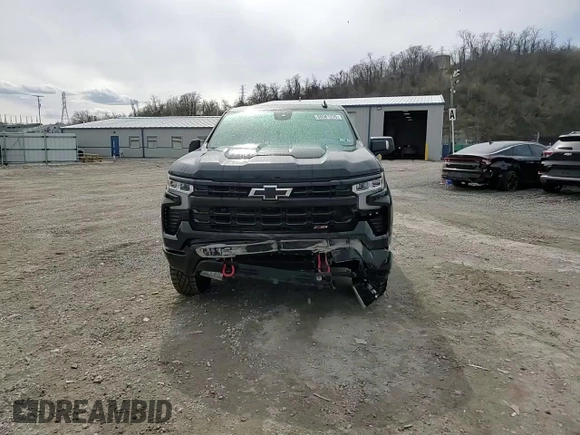 2022 Chevrolet Silverado 1500 LT Trail Boss with VIN 3GCUDFED1NG634831, listed as a Copart auction lot 50581235 with 7,105 mi miles and Salvage Title. Bid and sale history available at DreamBid. Image 13.