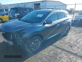 2017 Nissan Murano S with VIN 5N1AZ2MG5HN152072, listed as a IAAI auction lot 41634106 with 94,468 mi miles and . Bid and sale history available at carsss.com. Image 21.