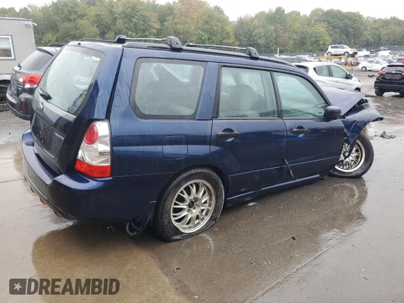 2006 Subaru Forester 2.5 X with VIN JF1SG63626H738003, listed as a Copart auction lot 71572334 with 0 mi miles and Salvage Title. Bid and sale history available at carsss.com. Image 3.
