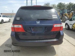 2007 Honda Odyssey EX with VIN 5FNRL384X7B010845, listed as a Copart auction lot 54275185 with 206,190 mi miles and Clean Title. Bid and sale history available at carsss.com. Image 6.