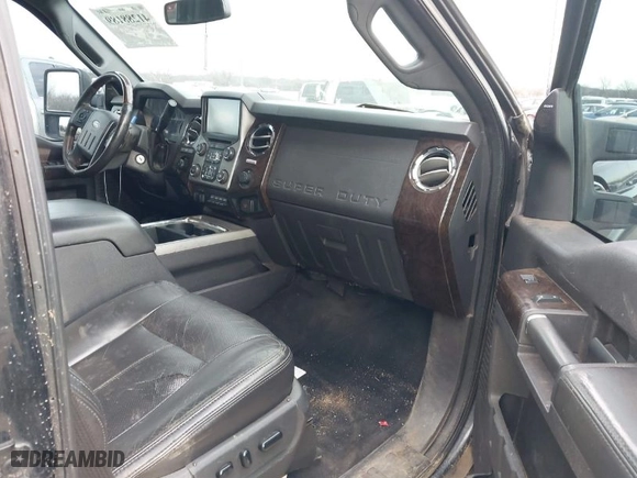 2015 Ford Super Duty F-250 SRW Lariat with VIN 1FT7W2BTXFEA69113, listed as a IAAI auction lot 41288189 with 280,583 mi miles. Bid and sale history available at carsss.com. Image 5.