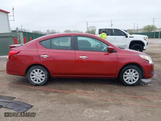 2019 Nissan Versa Sedan SV with VIN 3N1CN7AP7KL858724, listed as a IAAI auction lot 41895626 with 103,992 mi miles. Bid and sale history available at carsss.com. Image 13.
