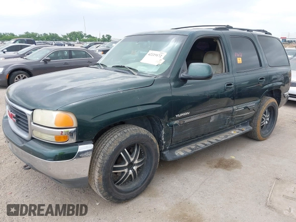 2002 GMC Yukon SLT z VIN 1GKEC13Z62R233154, wystawiony jako IAAI lot #42229172 z przebiegiem Nie podano mil oraz . Historia ofert i sprzedaży dostępna na DreamBid. Obrazek 2.