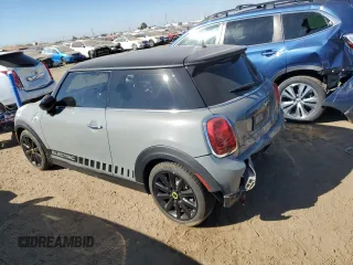 2021 MINI Hardtop Cooper SE with VIN WMWXP3C02M2N46832, listed as a Copart auction lot 74575194 with 28,968 mi miles and Salvage Title. Bid and sale history available at DreamBid. Image 2.