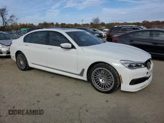 2018 BMW 7 Series ALPINA B7 xDrive with VIN WBA7F2C53JG856267, listed as a Copart auction lot 78383124 with 54,388 mi miles and Salvage Title. Bid and sale history available at carsss.com. Image 4.