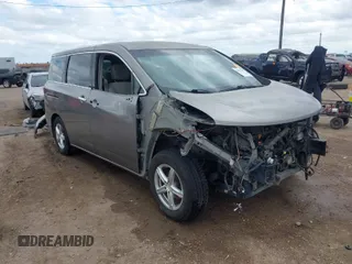 2013 Nissan Quest LE with VIN JN8AE2KP1D9067840, listed as a IAAI auction lot 41073391 with 219,804 mi miles. Bid and sale history available at carsss.com. Image 1.