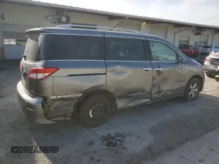 2017 Nissan Quest SV z VIN JN8AE2KPXH9165495, wystawiony jako Copart lot #49047685 z przebiegiem 149 033 mil mil oraz Szkody całkowita. Historia ofert i sprzedaży dostępna na DreamBid. Obrazek 3.