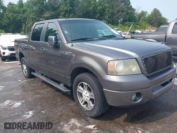 2007 Ford F-150 XLT with VIN 1FTPW12V87KB66390, listed as a IAAI auction lot 42369570 with 247,946 mi miles and . Bid and sale history available at DreamBid. Image 1.
