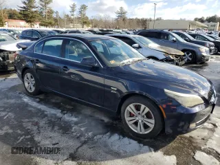 2010 BMW 5 Series 528i xDrive with VIN WBANV1C53AC445141, listed as a Copart auction lot 45191155 with 132,443 mi miles and Salvage Title. Bid and sale history available at carsss.com. Image 4.