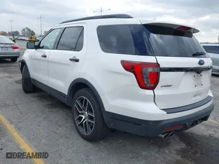 2019 Ford Explorer Sport with VIN 1FM5K8GT8KGA73895, listed as a IAAI auction lot 41546113 with 110,855 mi miles. Bid and sale history available at carsss.com. Image 3.