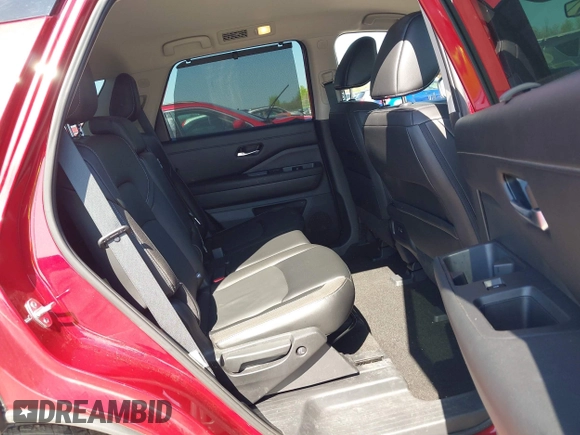 2023 Nissan Pathfinder SL with VIN 5N1DR3CC8PC251318, listed as a IAAI auction lot 42231262 with 22,039 mi miles and . Bid and sale history available at DreamBid. Image 8.