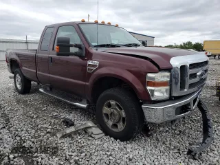 2010 Ford F-250 XL with VIN 1FTSX2BR9AEB14580, listed as a Copart auction lot 54435665 with 161,252 mi miles and Salvage title. Bid and sale history available at DreamBid. Image 4.