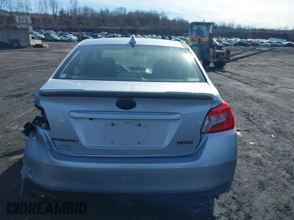 2017 Subaru WRX with VIN JF1VA1B65H9805435, listed as a IAAI auction lot 41607085 with 78,042 mi miles. Bid and sale history available at carsss.com. Image 16.