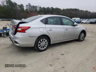 2019 Nissan Sentra S with VIN 3N1AB7AP2KY449002, listed as a Copart auction lot 48958505 with 102,181 mi miles and Salvage Title. Bid and sale history available at DreamBid. Image 3.